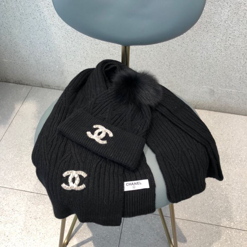 Chanel Caps Scarfs